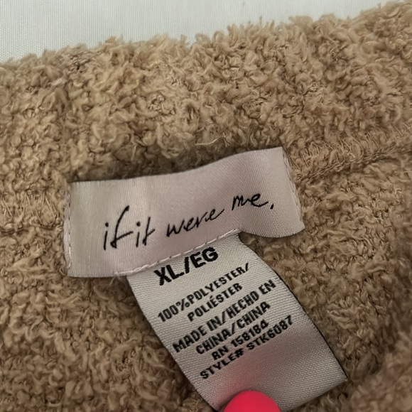 Super soft, fuzzy teddy bear shorts - Picture 2 of 2